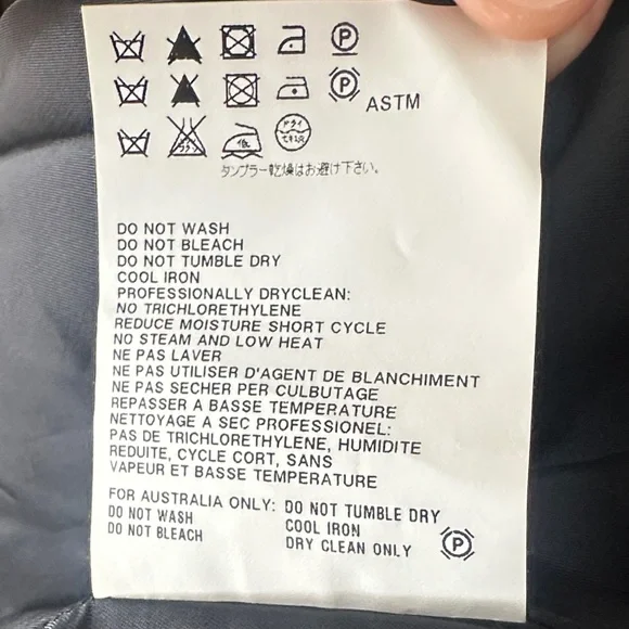 Jil Sander Asymmetrical Charcoal Skirt - Picture 4 of 9